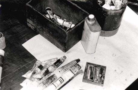 Quitterie S - artiste peintre : atelier